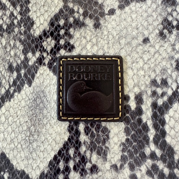 Dooney and Burke Python Sloane Hobo Shoulder Bag - Picture 6 of 6